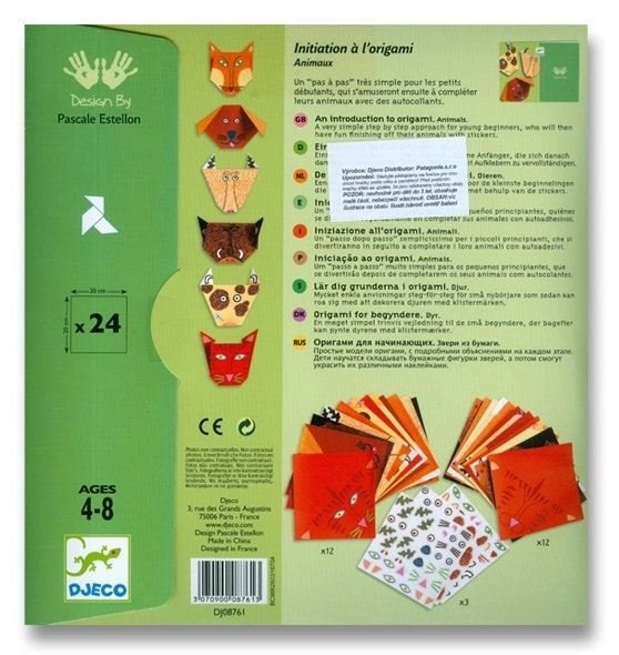 Origami dieren van DJECO