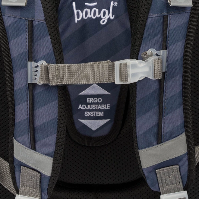 BAAGL SET 3 Ergo Bagr: boekentas, etui, zak