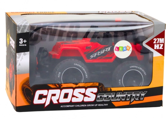 Raceauto op afstandsbediening 1:18 rood