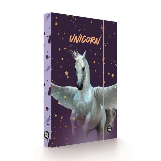 Box voor schriften A4 Jumbo Eenhoorn Pegasus