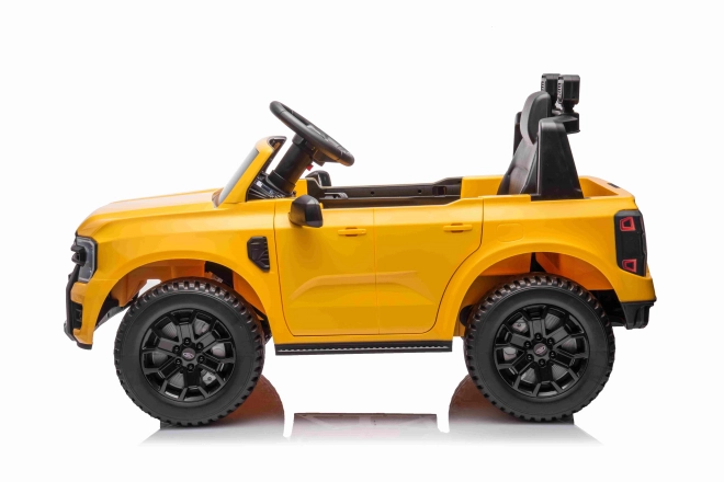 Kinder elektrische auto Ford Ranger Lift Geel