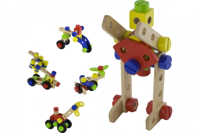 Houten constructieset