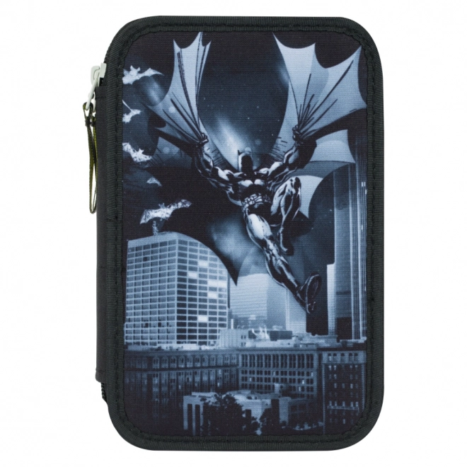 BAAGL School etui met twee lagen Batman Dark City