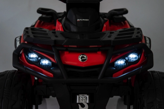 Elektrische kinderquad Can Am Outlander met bestuurder