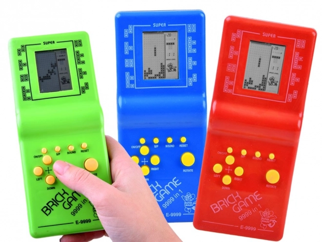 Zakformaat Tetris spel elektronisch