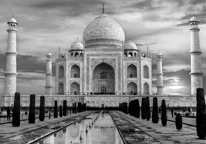 INTERDRUK Puzzel Rond de Wereld: Tadzj Mahal 500 stukjes