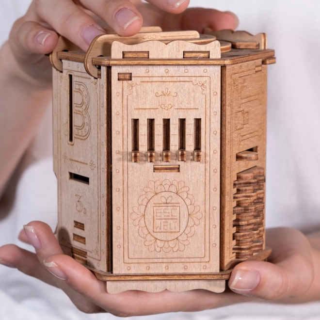 Fort Knox Pro houten puzzel uitdaging