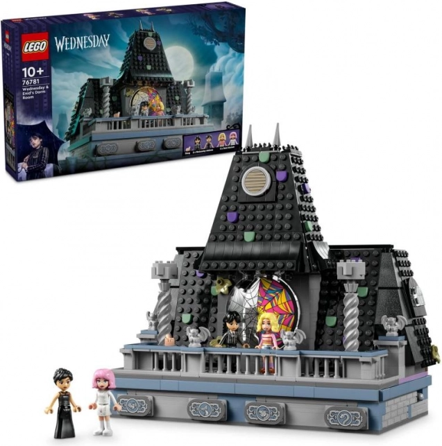 LEGO Wednesday – kamer van Wednesday en Enid