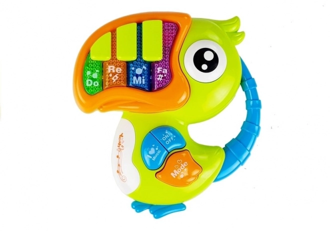 Kinderpiano Papegaai groen