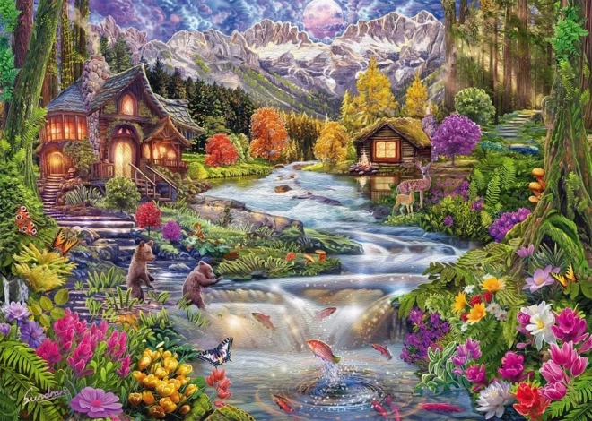 Puzzel Bergbeek 2000 stukjes