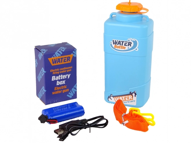 Grote elektrische oplaadbare waterpistool Bereik 9 m 1000 ml