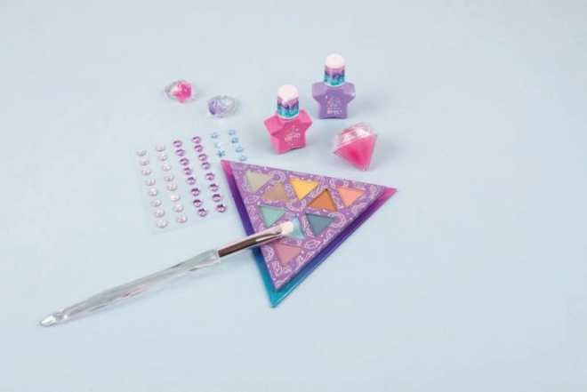 Oogschaduwpalette met nagellakken Mystic Crystal