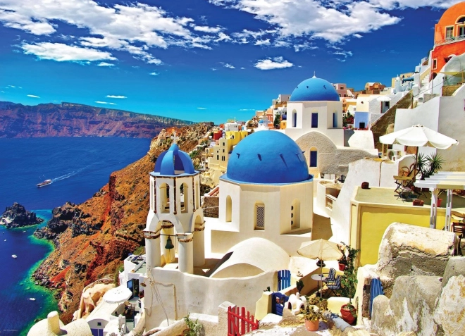Puzzel Oia, Santorini, Griekenland 1000 stukjes