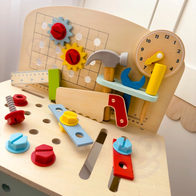 Houten werkbank Tooky Toy