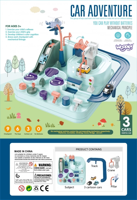Woopie Interactieve Autobaan Avontuur Autos