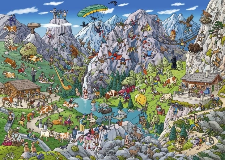 Heye Puzzle Alpenpret 1000 stukjes