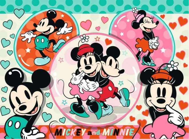 Puzzel RAVENSBURGER Mickey en Minnie: Droompaar
