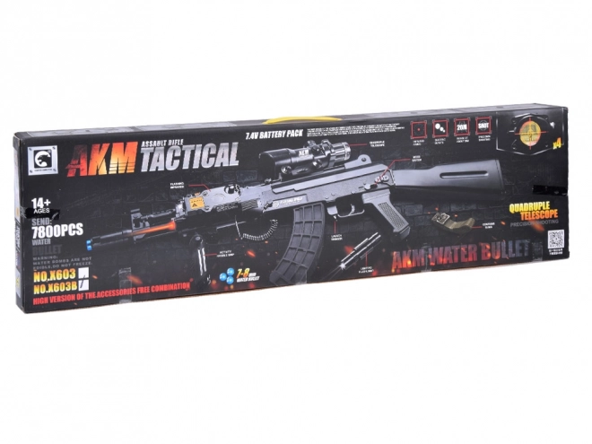 Grote realistische automatische AK-geweer met waterkogellader ZA3354