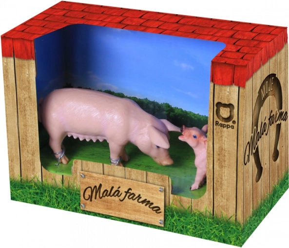 Set speelgoedvarkentjes Mijn kleine boerderij
