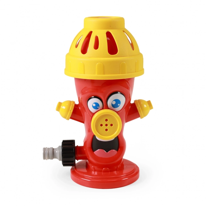 Vrolijke watersch Hydrant
