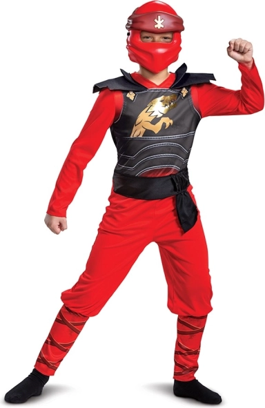 kinderkostuum ninja kai 4–6 jaar met masker