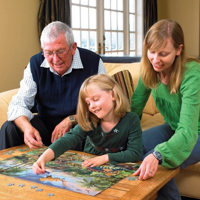 Familiepuzzel Prehistorisch feest 350 stukjes