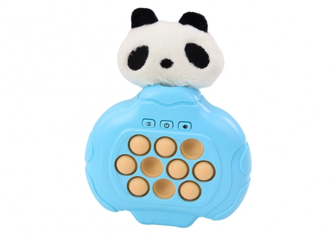 Pop-It Panda Pluchen Arcade Console Vibrerende sensorische spel