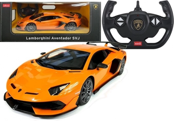 RC auto LAMBORGHINI Aventador Rastar 1:14 oranje