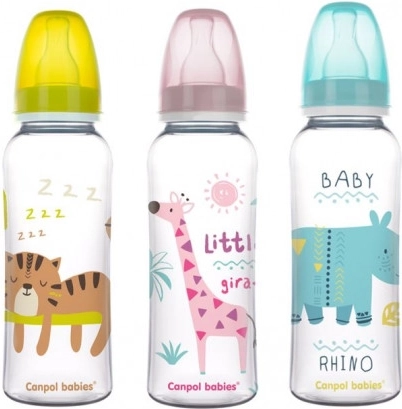 Canpol babies Fles met AFRIKA-opdruk 250 ml