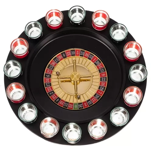 Party roulette + glaasjes