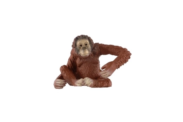 Orang-oetang plastic dierentuin 8cm in zakje