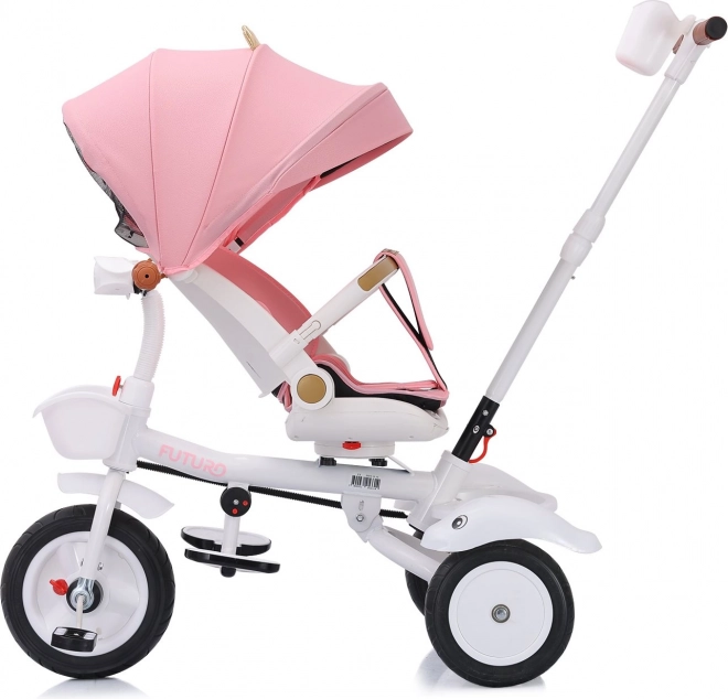 CHIPOLINO Driewieler met zonnescherm Futuro 2-in-1 Prinses