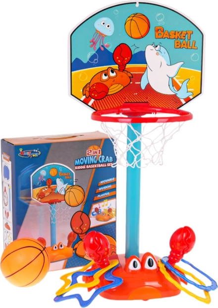 Vaardigheidsspel Basketbal Vluchtende Krab