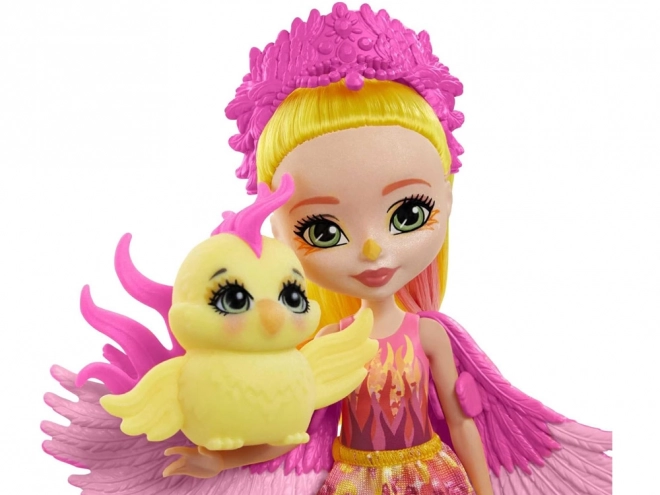 Lalka Enchantimals met knuffeldier Fenix