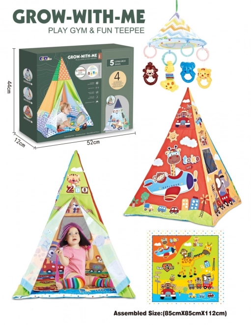 Chipolino speeltent 2-in-1 Journey