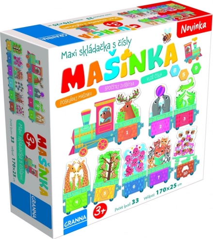 Granna Mašinka - educatieve legpuzzel voor kinderen