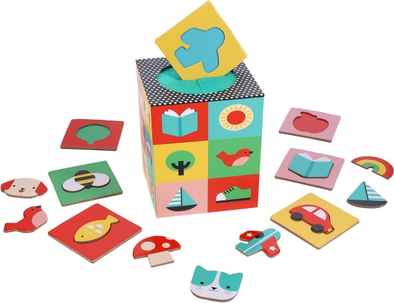 Petit Collage sensorisch spel Vind je favoriete voorwerp