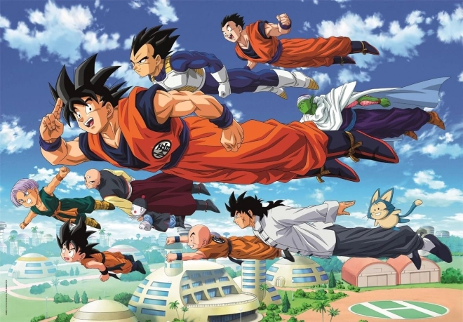 Clementoni puzzel Dragon Ball overzicht 1000 stukjes