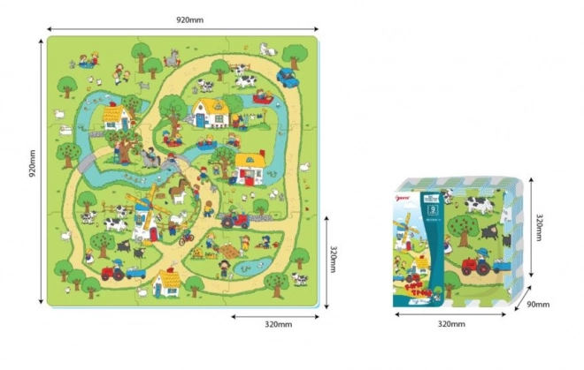 Puzzel Mat Landelijk Leven