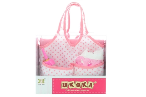 Tas met accessoires voor pop