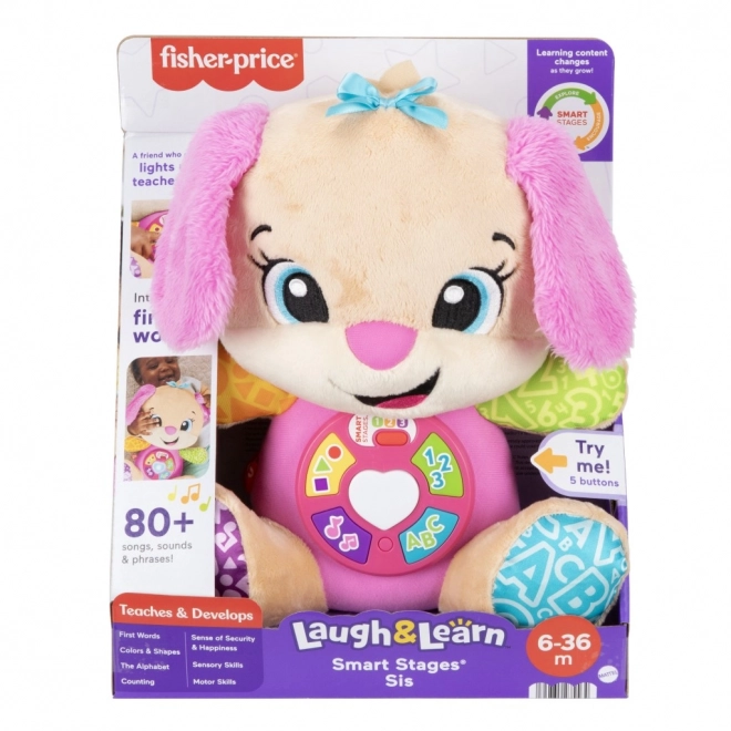 Sprekende puppyzusje Fisher-Price Smart Stages