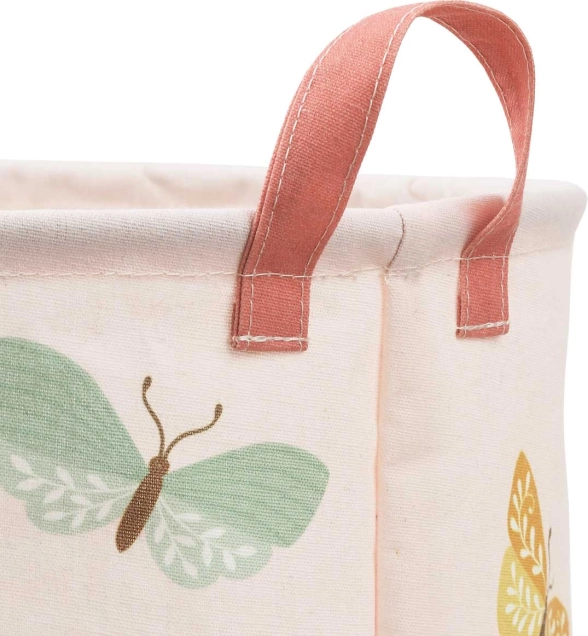 A Little Lovely Company opbergmand voor speelgoed – Vlindertjes