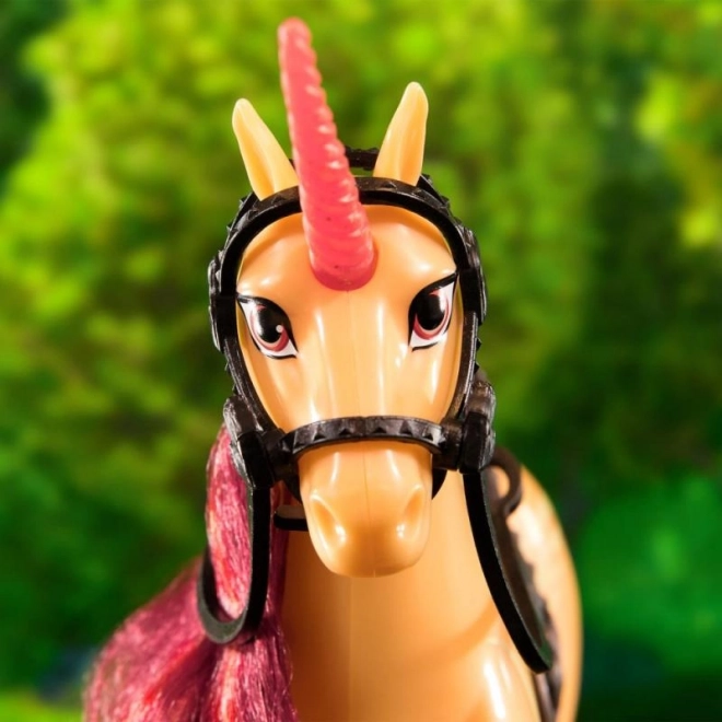 Borstelbare eenhoorn Cinder van Unicorn Academy