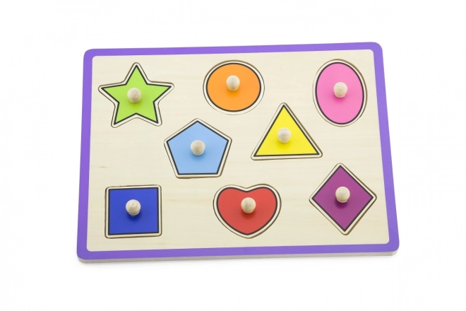 Viga Houten Puzzels Vormen met Kegels