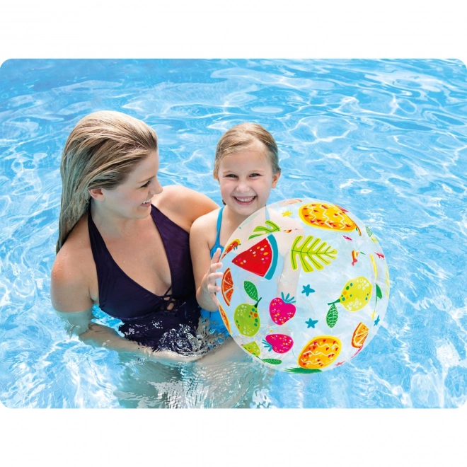 Opblaasbare bal met patronen - 51 cm