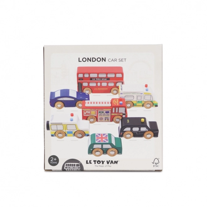Le Toy Van Set van autootjes Londen