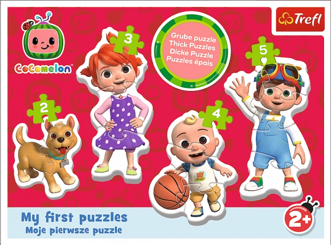 TREFL Baby puzzel Cocomelon 4v1 (2,3,4,5 stukken)