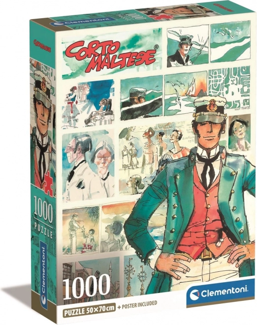 Puzzel 1000 stukjes Corto Maltese: Avontuurlijke Zeeman