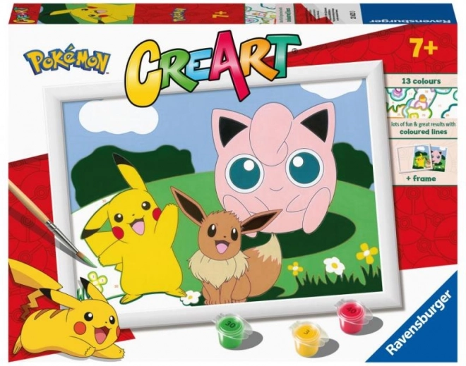 CreArt Pokémon – schilderen op nummer