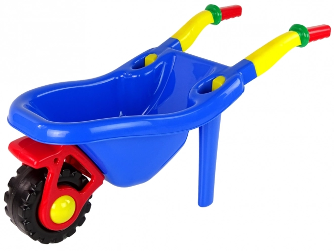 Grote Kleurrijke Tuinkruiwagen Blauw